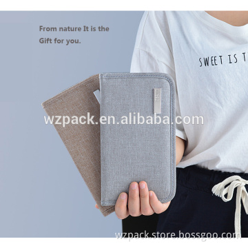 New Arrival Hot Selling Teenage RFID OEM Denim Long Wallet Jean Card Holder Travel Wallet Travel Ticket Wallets Change Purse